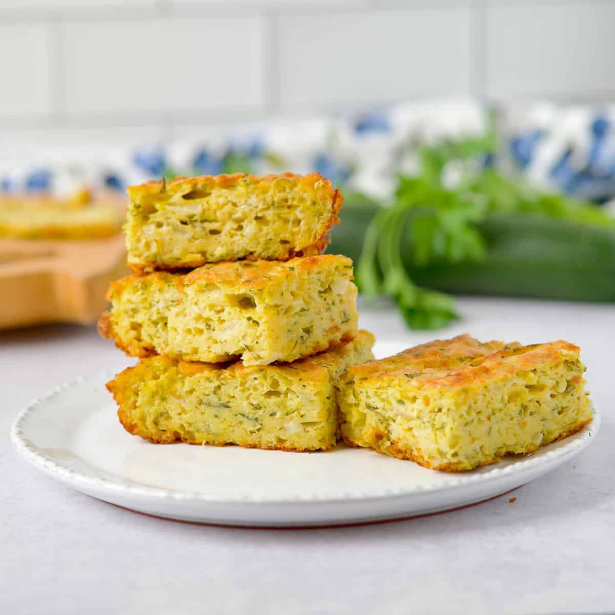 Easy Zucchini Slices (baby-friendly)