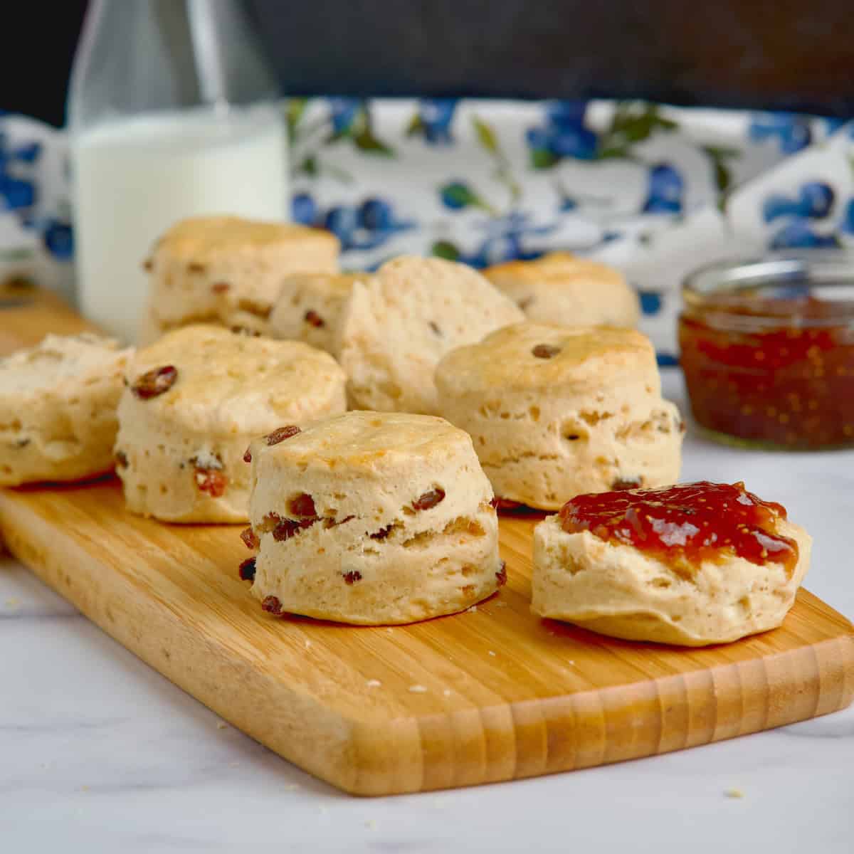 Easy Fruit Scones (kid-friendly)