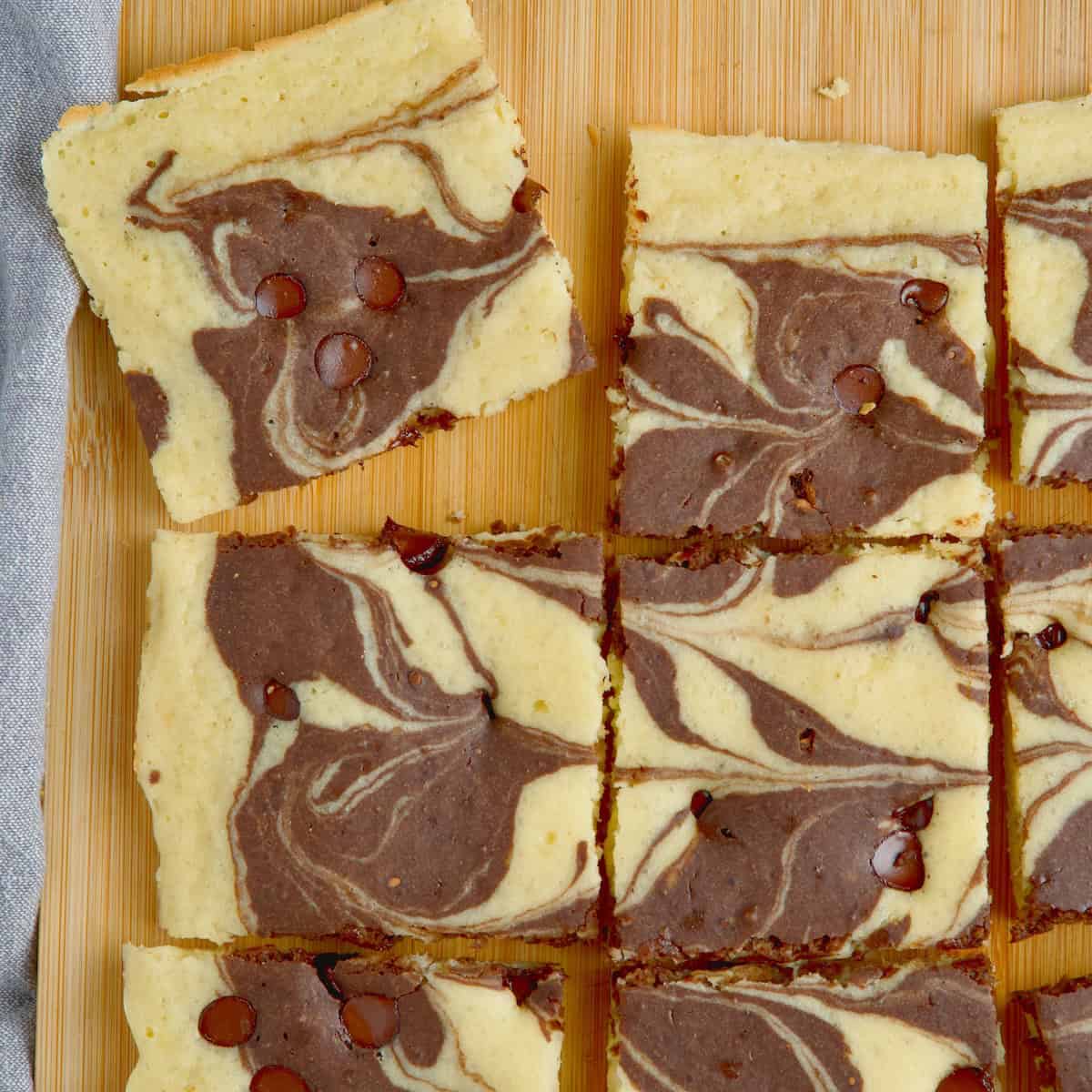 Marble Chocolate Sheet-Pan Pancakes