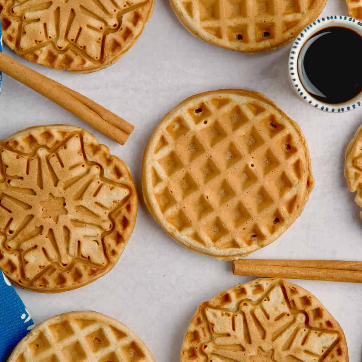 Gingerbread Waffles For Kids