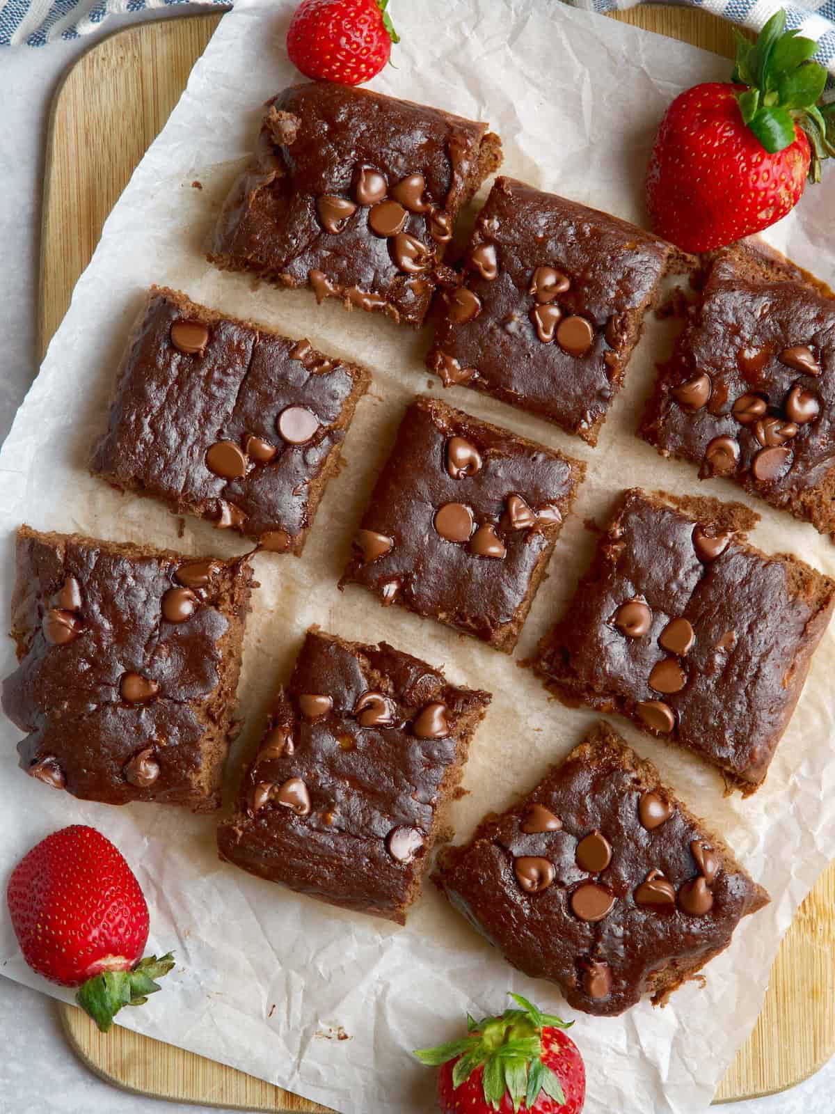 Chocolate Square Cake (sugar-free & gluten-free)